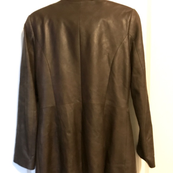 Vintage Danier Leather Jacket, zip lining, size XS. - Picture 3 of 4